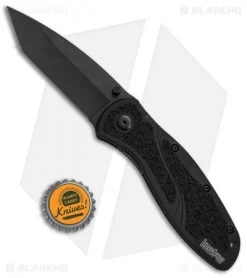Kershaw Blur Tanto Assisted Opening Knife Black (3.375" Black) 1670TBDZ -Outdoor Practical Tool Shop Kershaw Blur Tanto Black Black 1670TBDZ BHQ 55588 jr bottlecap