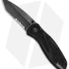 Kershaw Blur Tanto Assisted Opening Knife Black (3.375" BlackWash Serr) -Outdoor Practical Tool Shop Kershaw Blur Tanto Black BlackWash Serr 1670TSTBWWM BHQ 68394 jr 2