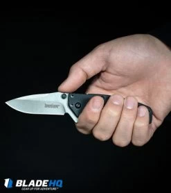 Kershaw Cryo II Assisted Opening Knife (3.25" Black) 1556BLK 9 Kershaw Cryo II Assisted Opening Knife (3.25" Black) 1556BLK -Outdoor Practical Tool Shop Kershaw Cryo Assisted Opening Flipper Knife Black G 10 D2 Exclusive BHQ 91319 kp in hand web 4