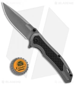 Kershaw Fringe A/O Frame Lock Knife Gray SS/Carbon Fiber (3" Gray) 8310 10 Kershaw Fringe A/O Frame Lock Knife Gray SS/Carbon Fiber (3" Gray) 8310 -Outdoor Practical Tool Shop Kershaw Fringe AO Gray SS Carbon Fiber Gray BHQ 80593 er bottlecap