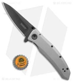 Kershaw Grid Assisted Opening Flipper Knife (3.75" Black) 2200 9 Kershaw Grid Assisted Opening Flipper Knife (3.75" Black) 2200 -Outdoor Practical Tool Shop Kershaw Grid Assisted Opening Flipper Black BHQ 34464 jr bottlecap
