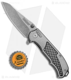 Kershaw Hinderer Agile Assisted Opening Knife (2.75" Stonewash) 1558 -Outdoor Practical Tool Shop Kershaw Hinderer Agile Assisted Opening SW 1558 BHQ 52169 jr bottlecap