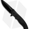 Kershaw 1338B A/O Liner Lock Knife Black GFN (3.5" Black) -Outdoor Practical Tool Shop Kershaw LL A O Black 1338B BHQ 85041 jr