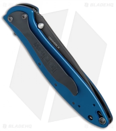 Kershaw Leek Assisted Opening Knife Blue (3" Black) 1660NBBLK 4 Kershaw Leek Assisted Opening Knife Blue (3" Black) 1660NBBLK - Image 2