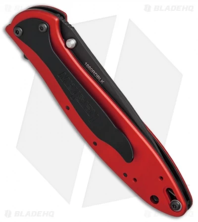 Kershaw Leek Assisted Opening Knife Red (3" Black) 1660RDBLK 4 Kershaw Leek Assisted Opening Knife Red (3" Black) 1660RDBLK - Image 2