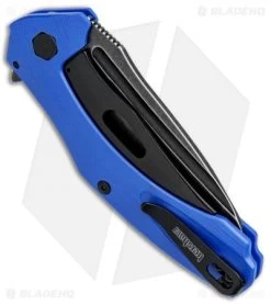 Kershaw Natrix A/O Knife Blue G-10 (3.25" BlackWash) 7007BLUBW 8 Kershaw Natrix A/O Knife Blue G-10 (3.25" BlackWash) 7007BLUBW -Outdoor Practical Tool Shop Kershaw Natrix A O FL Blue Black 7007BLUBW BHQ 82642 jr side