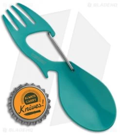 Kershaw Ration Stainless Steel Spork Multi-tool (Teal) 1140TEALX -Outdoor Practical Tool Shop Kershaw Ration Teal 1140TEAL BHQ 86192 jr bottlecap