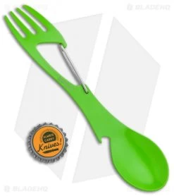 Kershaw Ration XL Stainless Steel Spork Multi-Tool (Spring Green) 1145GRNX -Outdoor Practical Tool Shop Kershaw Ration XL Lime Green 1145GRNX BHQ 87370 jr bottlecap