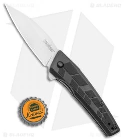 Kershaw Rhetoric Assisted Opening Knife Black GFN (3" Bead Blast) -Outdoor Practical Tool Shop Kershaw Rhetoric A O 1342X BHQ 112279 LS Bottlecap