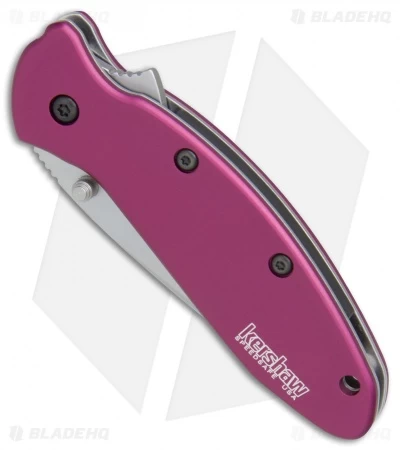 Kershaw Scallion Assisted Opening Knife Purple (2.25" Bead Blast) 1620PUR 5 Kershaw Scallion Assisted Opening Knife Purple (2.25" Bead Blast) 1620PUR - Image 3