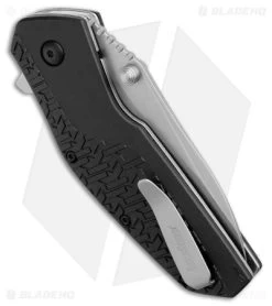 Kershaw Swerve Assisted Opening Knife Black (3" Stonewash) 3850 -Outdoor Practical Tool Shop Kershaw Swerve Assisted OPening Knife SW BHQ 14801 jr side