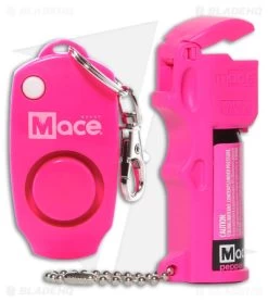 Mace Pocket Model 2-in-1 Alarm/Pepper Spray Combo Polymer (Pink)