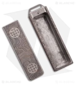 Maratac Titanium Match Box W/ Slide Lid - Brown/Gray -Outdoor Practical Tool Shop Maratac Ti Match Slide Box BHQ 138091 td open