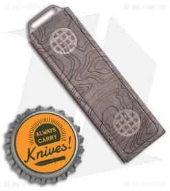 Maratac Titanium Match Box W/ Slide Lid - Brown/Gray -Outdoor Practical Tool Shop Maratac Ti Match Slide Box BHQ 138091 td size