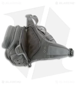 Maxpedition AGR WOLFSPUR V2.0 Crossbody CCW Bag - Gray -Outdoor Practical Tool Shop Maxpedition AGR Wolfspur v2 Crossbody Bag BHQ 105279 td back pocket