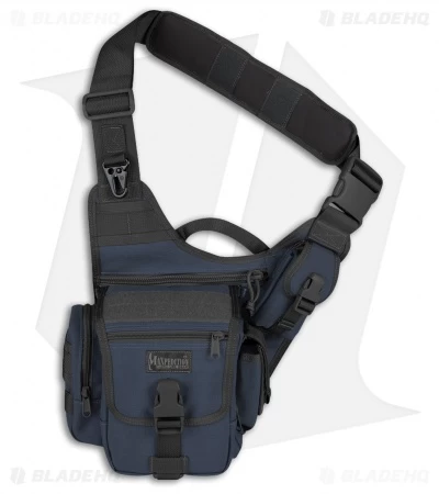 Maxpedition Fatboy Versipack Dark Blue Shoulder Sling Pack Bag 0403DB 3 Maxpedition Fatboy Versipack Dark Blue Shoulder Sling Pack Bag 0403DB