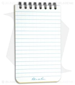 Maxpedition Rite In The Rain Top Spiral Pocket Notebook (3" X 5") Random Color 6 Maxpedition Rite In The Rain Top Spiral Pocket Notebook (3" X 5") Random Color -Outdoor Practical Tool Shop Maxpedition Rite in the Rain Pocket Notebook Yellow MX935 BHQ 50453 jr open