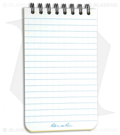 Maxpedition Rite In The Rain Top Spiral Pocket Notebook (3" X 5") Random Color 4 Maxpedition Rite In The Rain Top Spiral Pocket Notebook (3" X 5") Random Color - Image 2