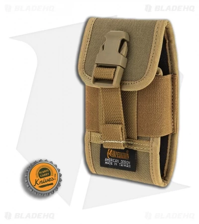 Maxpedition Vertical Smart Phone Holster Khaki PT1022K 4 Maxpedition Vertical Smart Phone Holster Khaki PT1022K - Image 2
