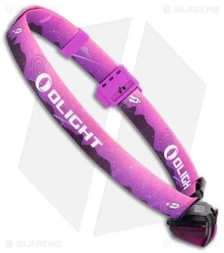 Olight H05Lite Headlamp Pink (45 Lumens) -Outdoor Practical Tool Shop Olight H05 Lite Pink BHQ 142915 jr side bent