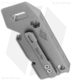 Olight Opry Pro Pry Bar Gray Titanium (2.76") -Outdoor Practical Tool Shop Olight Opry Pro Ti Pry Bar BHQ 168954 jr side