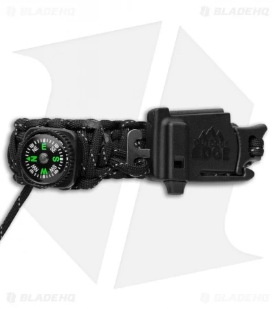 Outdoor Edge ParaSpark Survival Bracelet Knife Black (1.37" Stonewash) 4 Outdoor Edge ParaSpark Survival Bracelet Knife Black (1.37" Stonewash) - Image 2