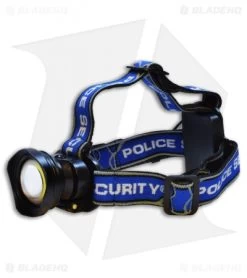 Police Security Breakout Headlamp Blue/Black (400 Lumens) 98298