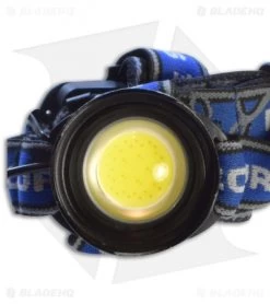Police Security Breakout Headlamp Blue/Black (400 Lumens) 98298 -Outdoor Practical Tool Shop Police Security Breakout Headlamp BHQ 116127 jr front