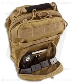 Red Rock Outdoor Gear Rover Sling Pack Coyote Tan 80129COY 9 Red Rock Outdoor Gear Rover Sling Pack Coyote Tan 80129COY -Outdoor Practical Tool Shop Red Rock Outdoor Gear Rover Sling Pack Coyote Tan BP 23961 jr front pocket