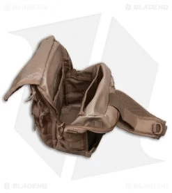 Red Rock Outdoor Gear Rover Sling Pack - Dark Earth Brown -Outdoor Practical Tool Shop Red Rock Outdoor Gear Rover Sling Pack Dark Earth Brown RED80129DE BHQ 93430 jr open 2