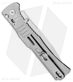 SOG SlimJim XL Bead Blast Assisted Opening Knife (4.18" Satin) SJ-51 -Outdoor Practical Tool Shop SOG SlimJim XL Bead Blast Assisted Opening Knife 4.18 Satin SJ 51 BHQ 11536 LS Side