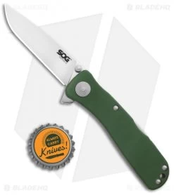 SOG Twitch II Spring Assisted Knife Moss (2.68" Satin) TWI210-BX 9 SOG Twitch II Spring Assisted Knife Moss (2.68" Satin) TWI210-BX -Outdoor Practical Tool Shop SOG Twitch II SA Moss Satin TWI210 BX BHQ 104062 jr bottlecap