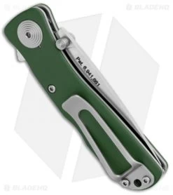 SOG Twitch II Spring Assisted Knife Moss (2.68" Satin) TWI210-BX 8 SOG Twitch II Spring Assisted Knife Moss (2.68" Satin) TWI210-BX -Outdoor Practical Tool Shop SOG Twitch II SA Moss Satin TWI210 BX BHQ 104062 jr side