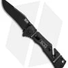 SOG Trident Elite Clip Point Spring Assisted Knife (3.7" Black) TF102 1 SOG Trident Elite Clip Point Spring Assisted Knife (3.7" Black) TF102 -Outdoor Practical Tool Shop SOG trident elite clip point black TF102 BHQ 21597 er