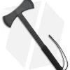 Schrade Double Sided Axe Black Cord Wrapped (17" Black 3Cr13) -Outdoor Practical Tool Shop Schrade Double Sided Axe Black Cord Wrapped Black BHQ 62013 er