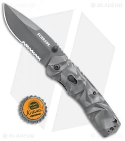 Schrade MAGIC Dual Action Spring Assisted Knife Gray (3.375" Gray Serr) SCHA12S 7 Schrade MAGIC Dual Action Spring Assisted Knife Gray (3.375" Gray Serr) SCHA12S -Outdoor Practical Tool Shop Schrade MAGIC Dual Action SA Gray Gray Serr SCHA12S jr bottlecap 1