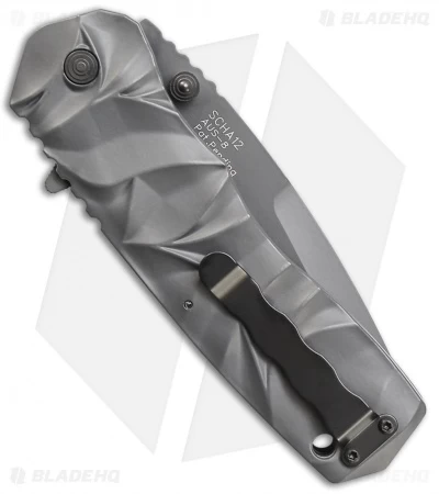 Schrade MAGIC Dual Action Spring Assisted Knife Gray (3.375" Gray Serr) SCHA12S 4 Schrade MAGIC Dual Action Spring Assisted Knife Gray (3.375" Gray Serr) SCHA12S - Image 2