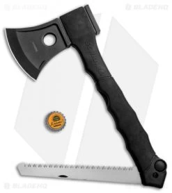 Schrade Mini Axe/Folding Saw Combo (Black) 1100052 -Outdoor Practical Tool Shop Schrade Mini Axe Folding Saw Combo Black 1100052 BHQ 93633 jr bottlecap