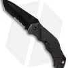 Schrade SCHA4BTS Tanto Spring Assisted Knife (3.375" Black Serr) 1 Schrade SCHA4BTS Tanto Spring Assisted Knife (3.375" Black Serr) -Outdoor Practical Tool Shop Schrade SCHA4BTS Tanto SA Black Serr BHQ 21922 jr 2