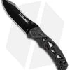 Schrade Shizzle MAGIC Spring Assisted Knife Black (3.375" Black) -Outdoor Practical Tool Shop Schrade Shizzle MAGIC SA Black Black SCHA11B BHQ 61991 jr