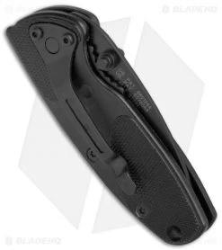 Smith & Wesson Medium S.O.R.T. Spring Assisted Knife Black (2" Black) -Outdoor Practical Tool Shop Smith Wesson S.O.R.T. Medium Black Black SWSORTBM BHQ 4110 jr side