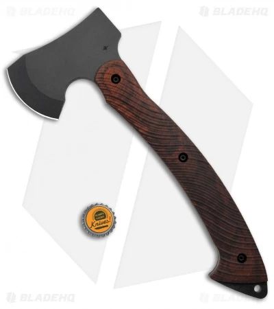 Toor Knives Camp Axe Walnut (12" Black) 6 Toor Knives Camp Axe Walnut (12" Black) - Image 4
