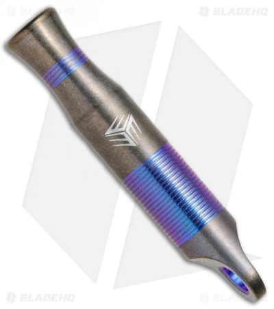 WE Knife Co. 120dB Titanium Whistle Blue A-05B 4 WE Knife Co. 120dB Titanium Whistle Blue A-05B - Image 2