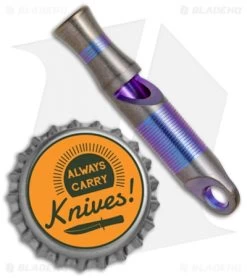 WE Knife Co. 120dB Titanium Whistle Blue A-05B 7 WE Knife Co. 120dB Titanium Whistle Blue A-05B -Outdoor Practical Tool Shop WE Knife Co Ti Whistle Blue A 05B BHQ 78738 jr bottlecap
