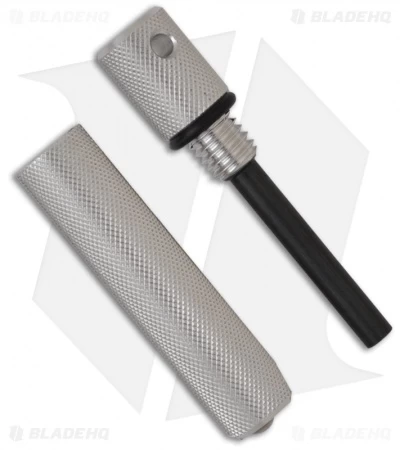 Aurora Magnesium Fire Starter By Solo Scientific (Silver / Super Alloy Blade) 3 Aurora Magnesium Fire Starter By Solo Scientific (Silver / Super Alloy Blade)