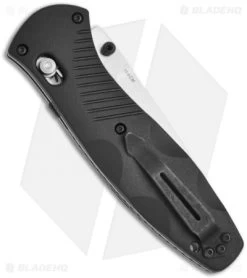 Benchmade 580S Barrage Spring Assist Axis Lock (3.6" Satin Serr) -Outdoor Practical Tool Shop benchmade 580 barrage bhq 3687 jr side