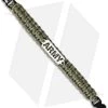 Single Tied Paracord Survival Bracelet W/ Army Plate (Light Camo) -Outdoor Practical Tool Shop bracelets light camo army 4