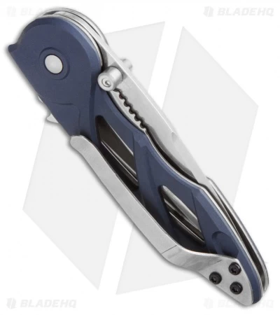 Buck Knives Buck Rush Spring Assisted Knife Blue Aluminum (2.5" Satin) 0290BLS1 4 Buck Knives Buck Rush Spring Assisted Knife Blue Aluminum (2.5" Satin) 0290BLS1 - Image 2