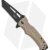 Camillus Canyon GB 8 Spring Assisted Knife Tan GRN - (3.25" Black) -Outdoor Practical Tool Shop camillus canyon GB 8 sa tan grn black BP 30132 jr