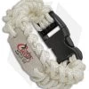Camillus Cuda Womens Small Paracord Survival Bracelet (White) -Outdoor Practical Tool Shop camillus cuda womens small paracord survival bracelet white BP 30210 jr
